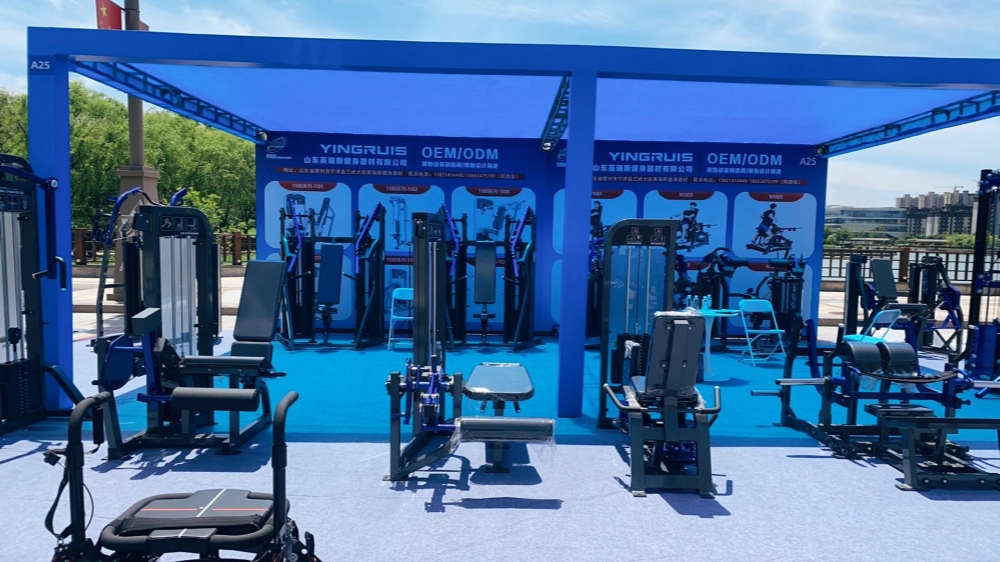 Το Yingruis Fitness Shines στο 2026 Ningjin Fitness Equipment Expo